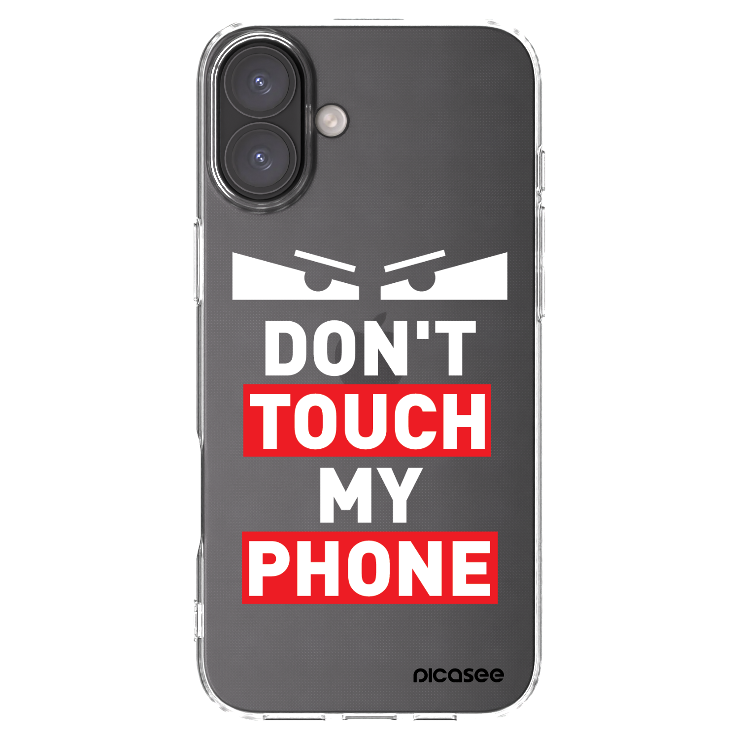 Picasee husă transparentă din silicon pentru Apple iPhone 16 Plus - Shadow Eye - Transparent