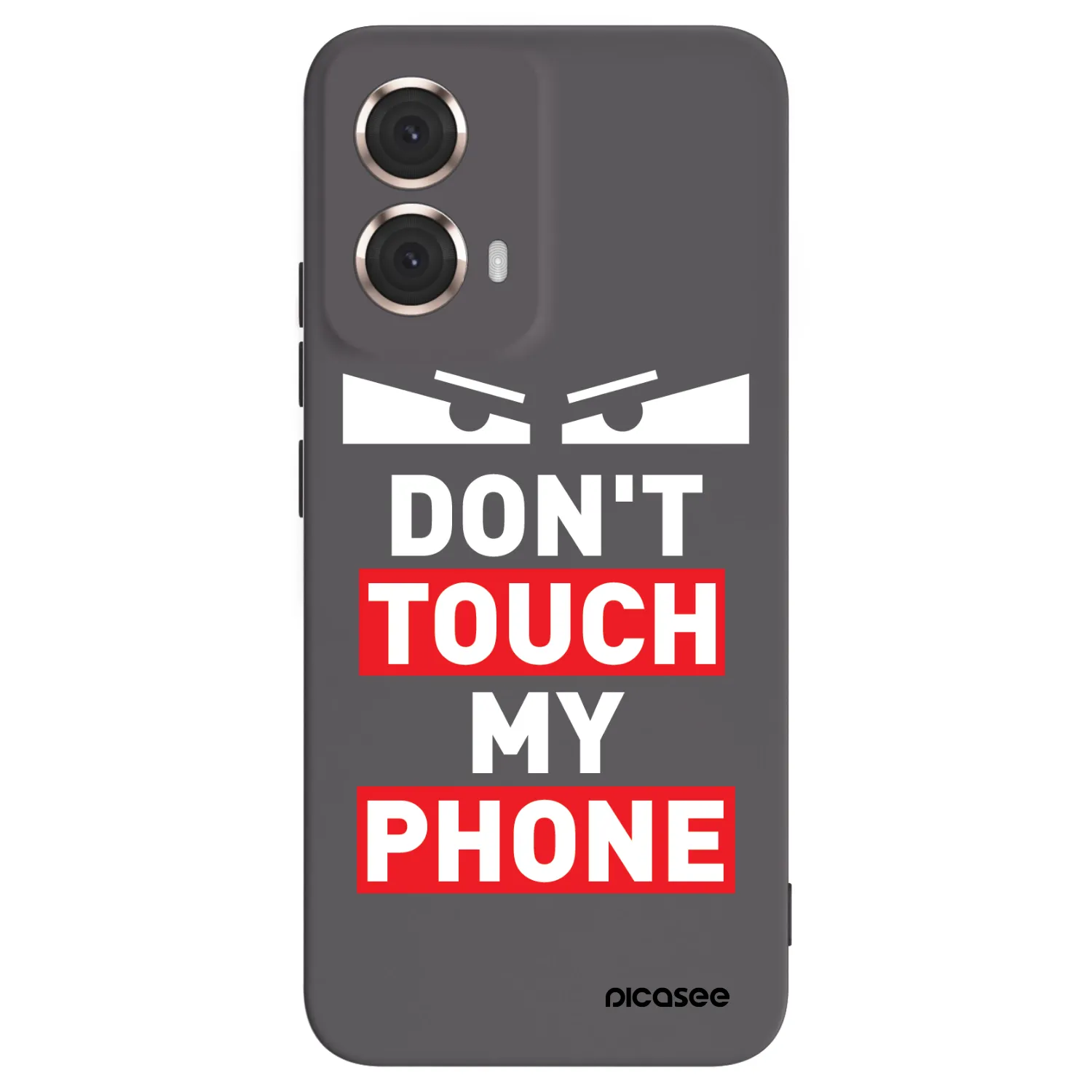 Picasee husă neagră din silicon pentru Motorola Moto G85 - Shadow Eye - Transparent