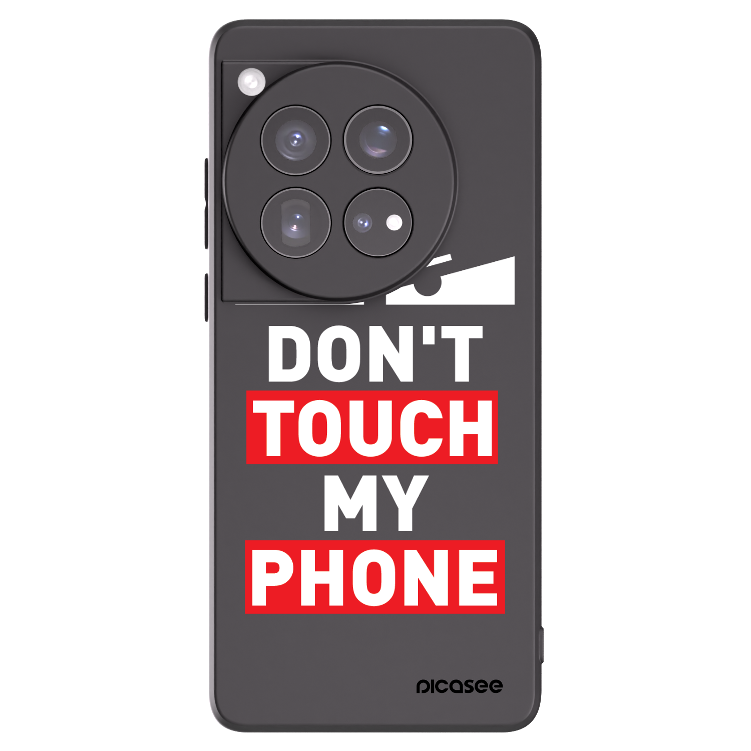 Picasee husă neagră din silicon pentru OnePlus 12 5G - Shadow Eye - Transparent