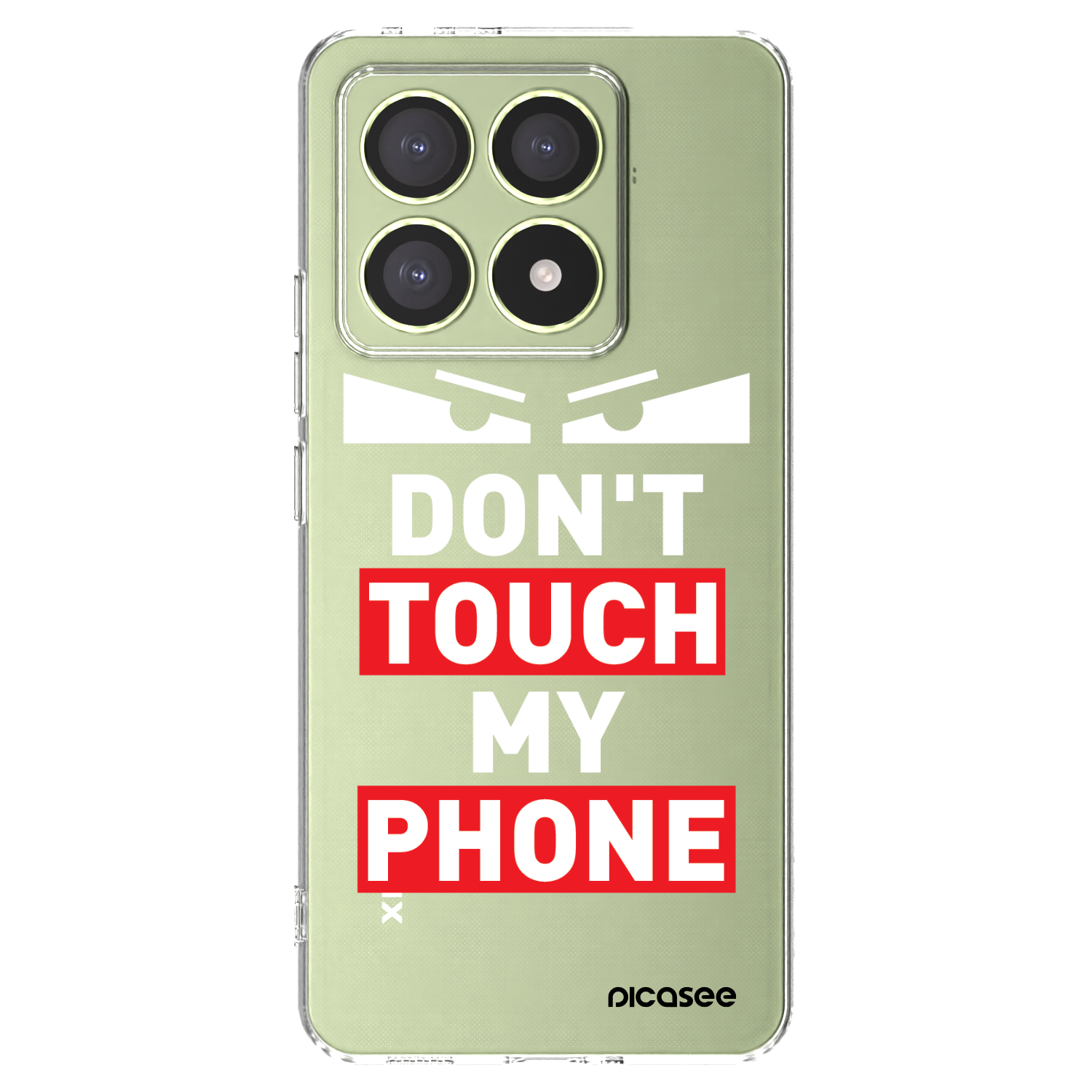 Picasee husă transparentă din silicon pentru Xiaomi 14T - Shadow Eye - Transparent