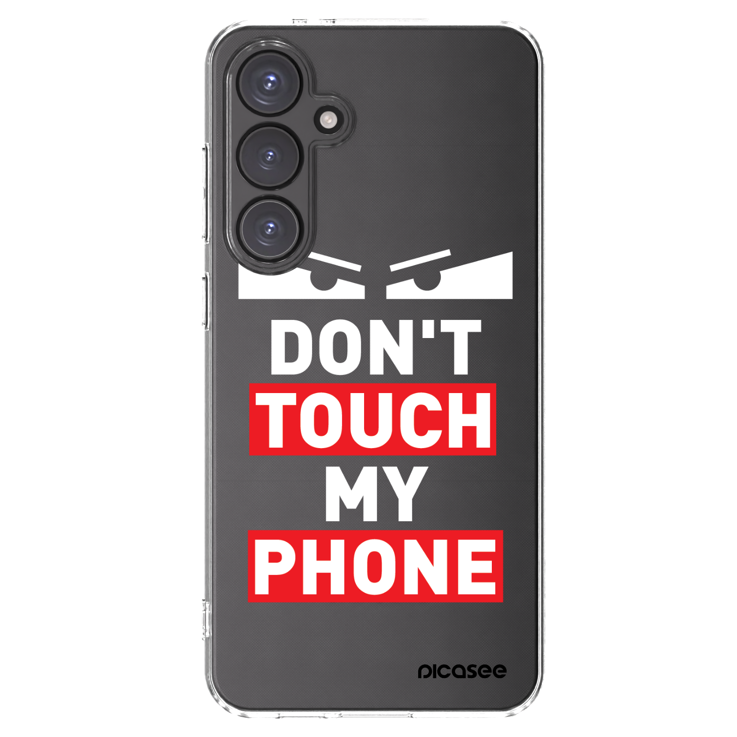 Picasee husă transparentă din silicon pentru Samsung Galaxy S24 FE S721B - Shadow Eye - Transparent