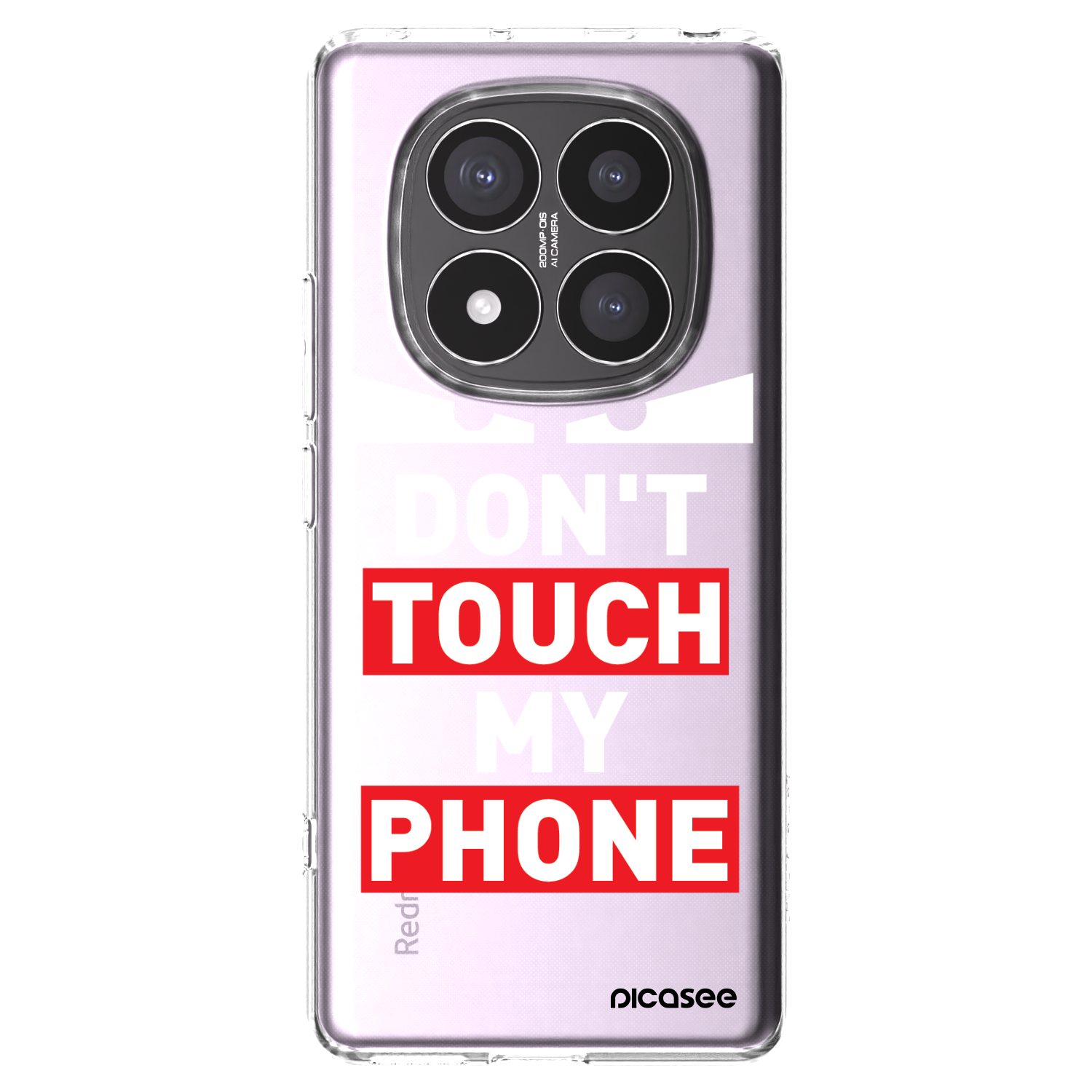 Picasee husă transparentă din silicon pentru Xiaomi Redmi Note 14 Pro+ 5G - Shadow Eye - Transparent