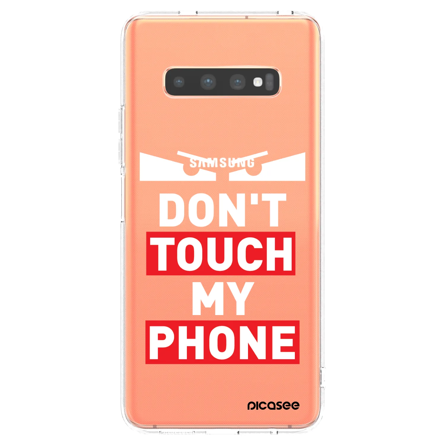 Picasee husă transparentă din silicon pentru Samsung Galaxy S10 Plus G975 - Shadow Eye - Transparent