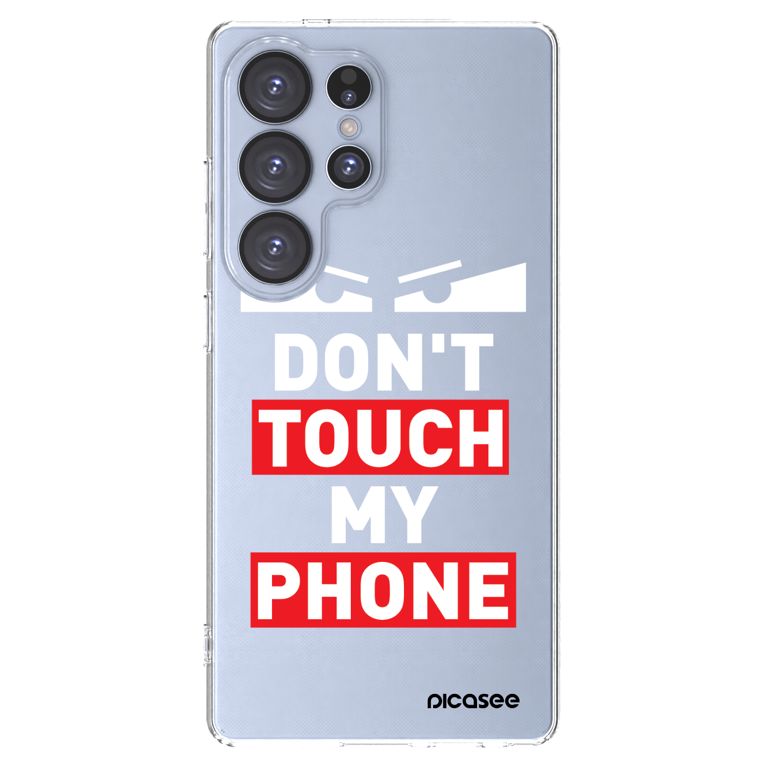 Picasee husă transparentă din silicon pentru Samsung Galaxy S25 Ultra 5G - Shadow Eye - Transparent