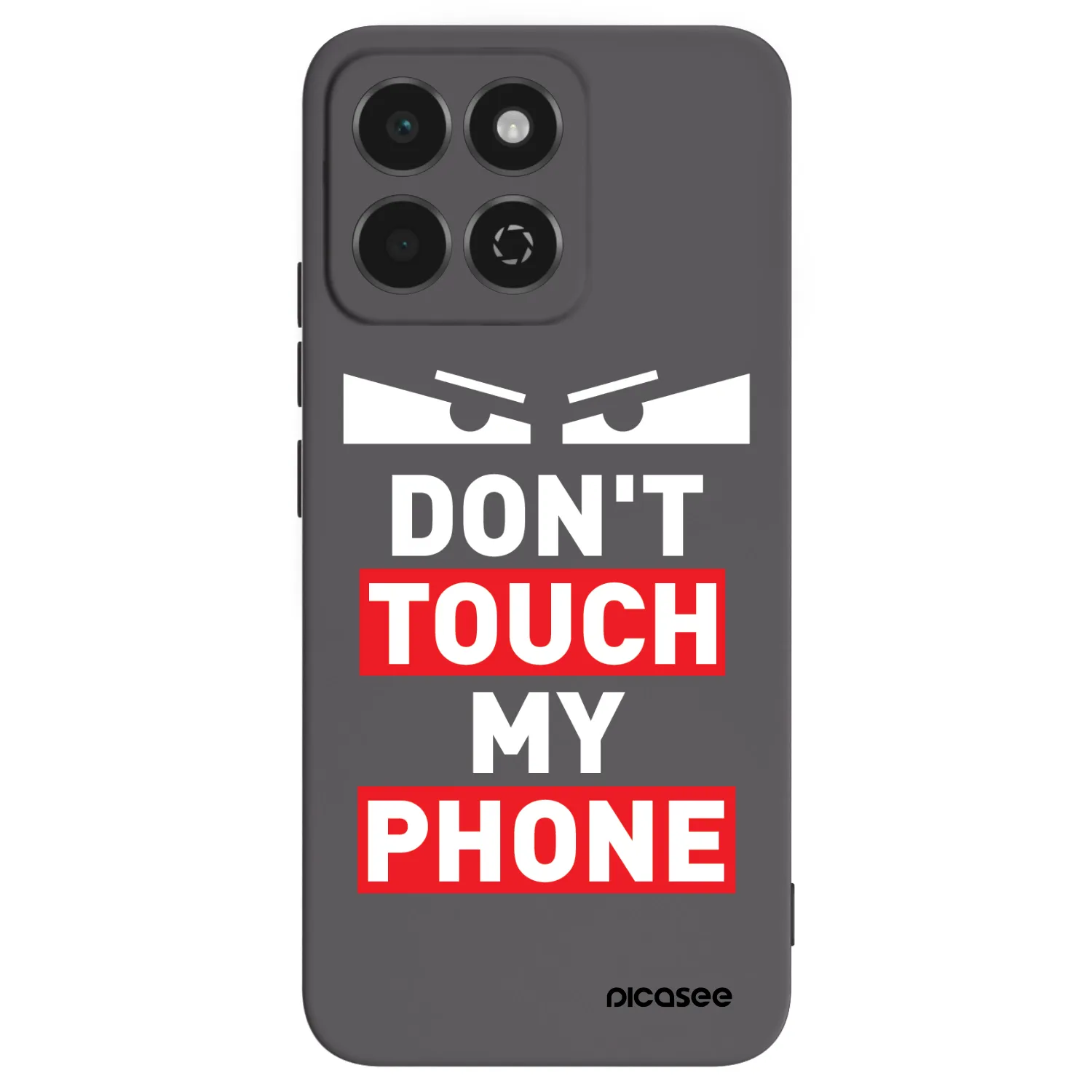 Picasee husă neagră din silicon pentru Honor 200 Smart 5G - Shadow Eye - Transparent