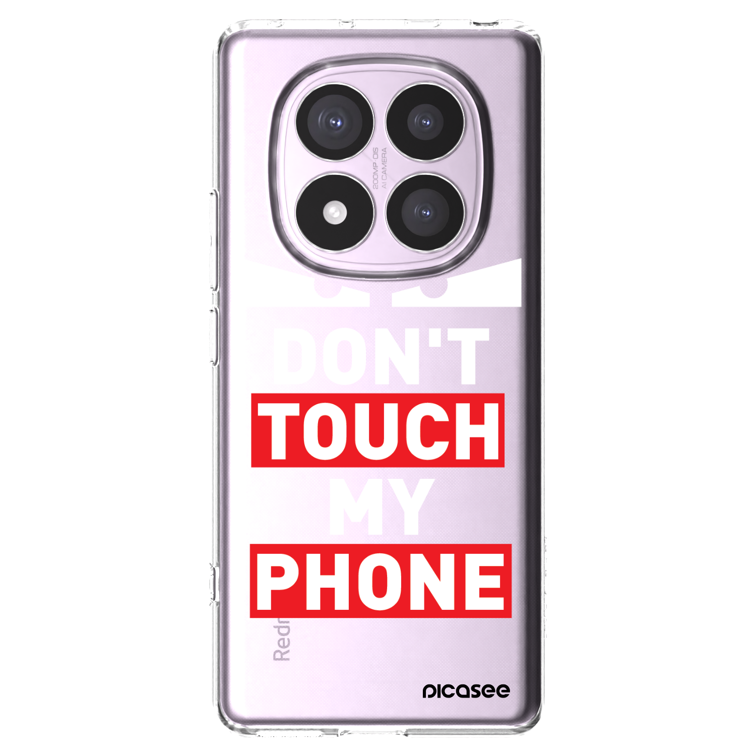 Picasee husă transparentă din silicon pentru Xiaomi Redmi Note 14 Pro 4G - Shadow Eye - Transparent