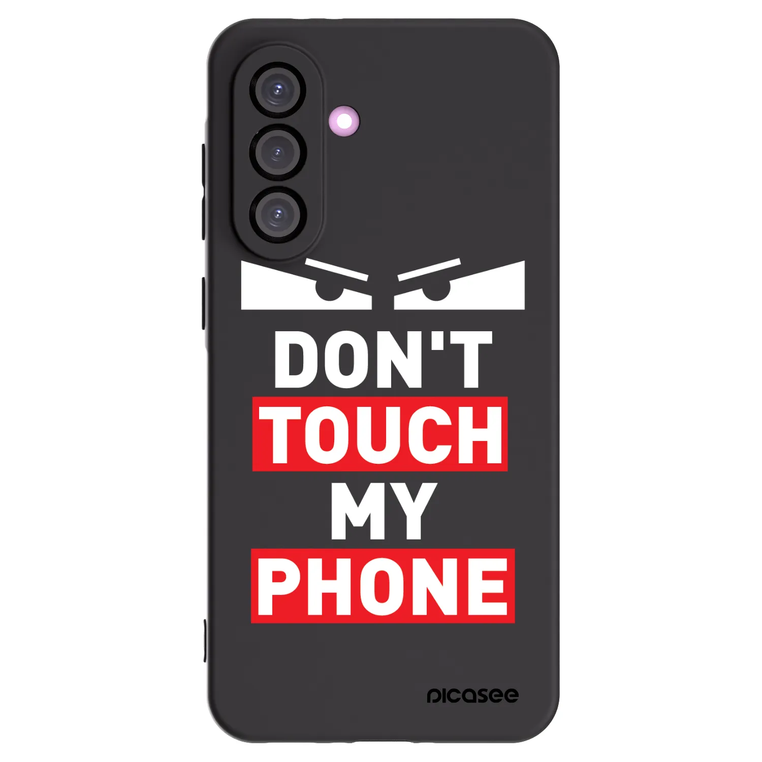 Picasee husă neagră din silicon pentru Samsung Galaxy A56 5G A566B - Shadow Eye - Transparent