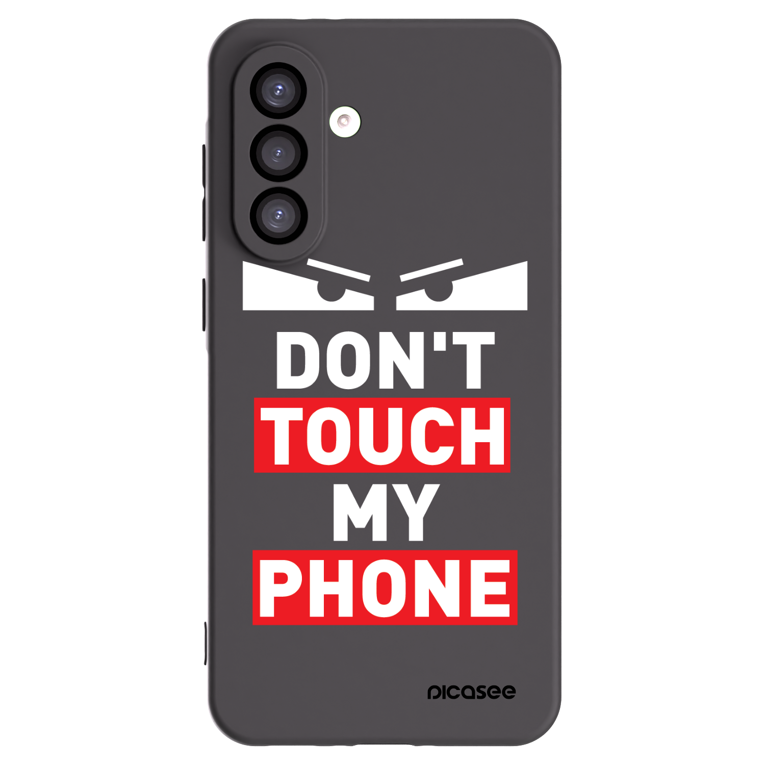 Picasee husă neagră din silicon pentru Samsung Galaxy A26 5G A266B - Shadow Eye - Transparent