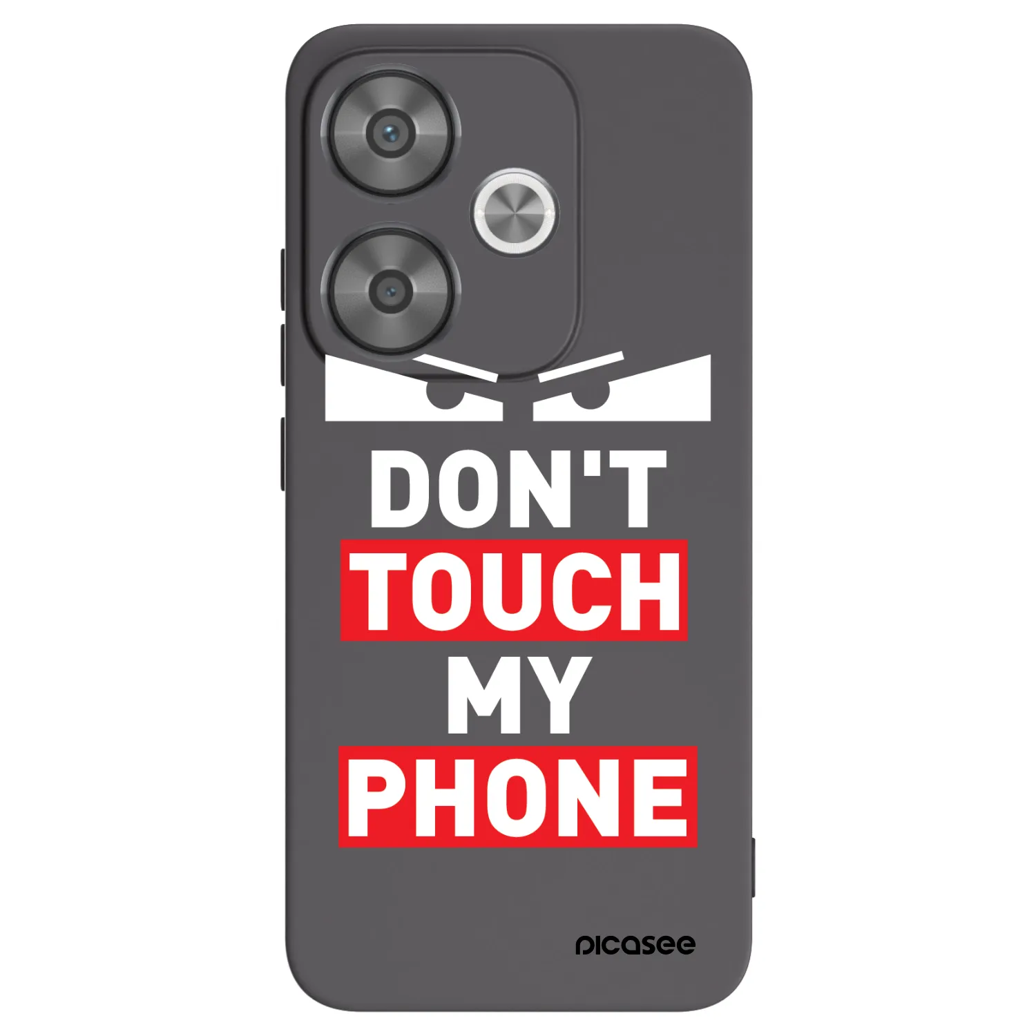 Picasee husă neagră din silicon pentru Xiaomi Poco F6 - Shadow Eye - Transparent