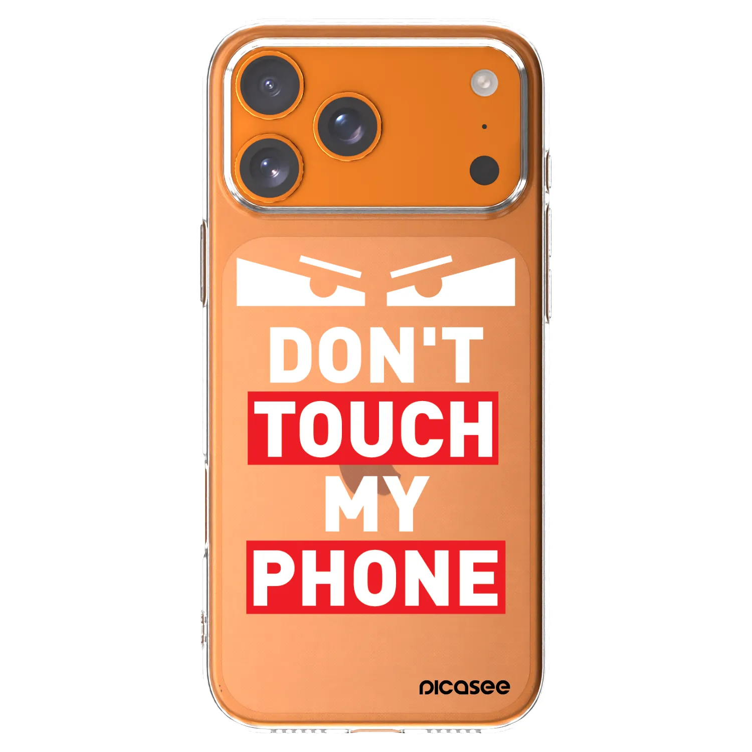 Picasee husă transparentă din silicon pentru Apple iPhone 17 Pro Max - Shadow Eye - Transparent