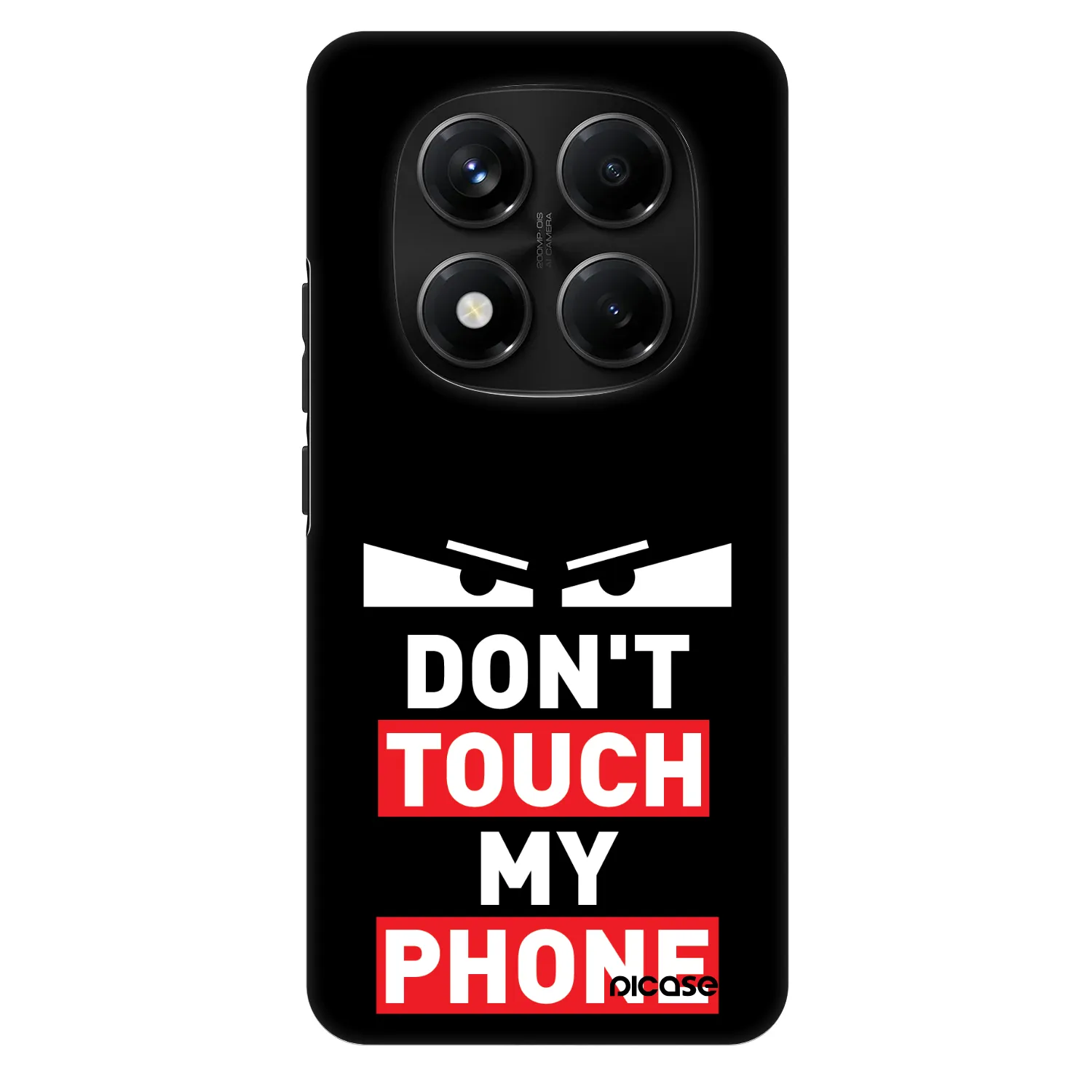 Picasee Fashion Case pentru Xiaomi Redmi Note 14 Pro+ 5G - Shadow Eye - Transparent