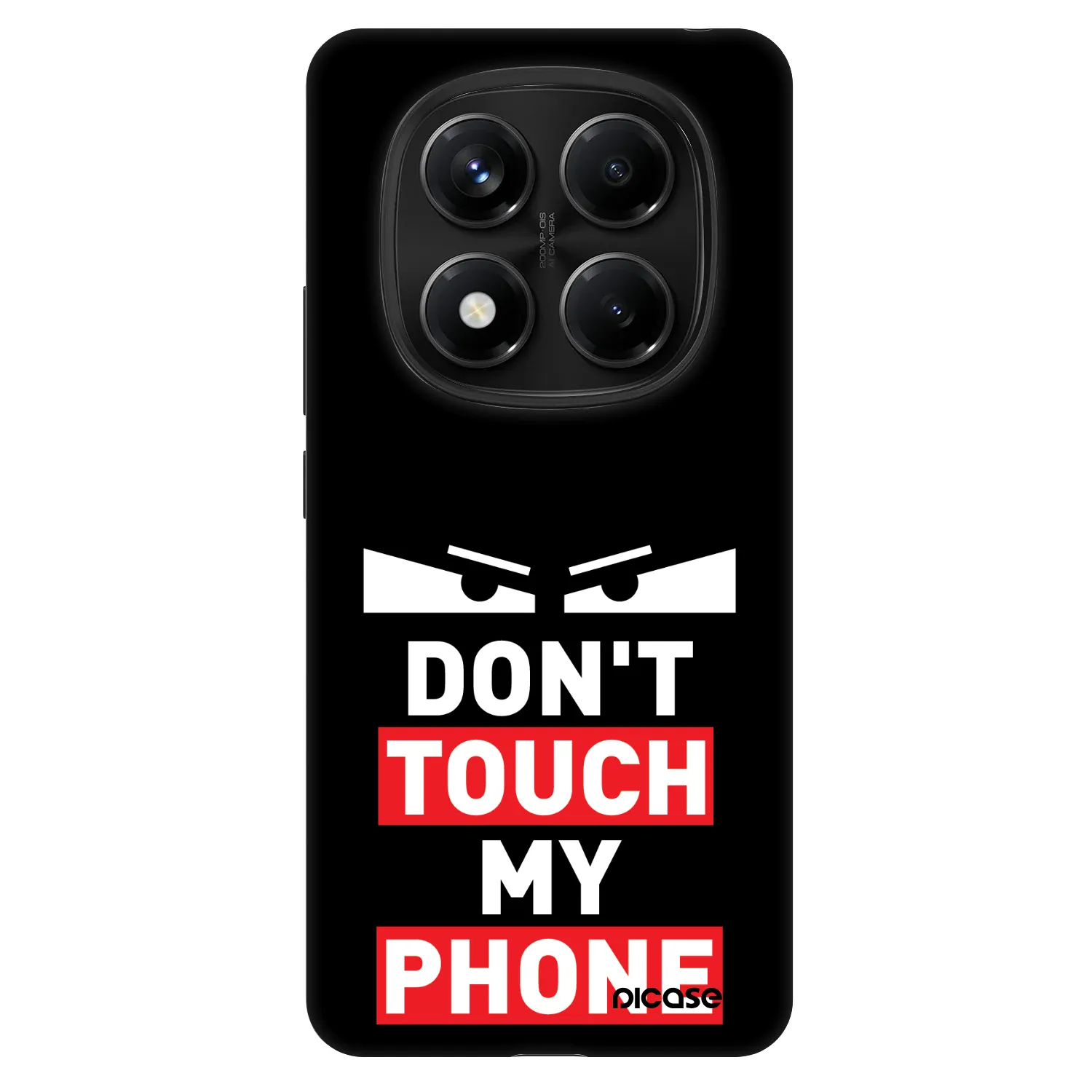 Picasee Fashion Case pentru Xiaomi Redmi Note 14 Pro 5G - Shadow Eye - Transparent