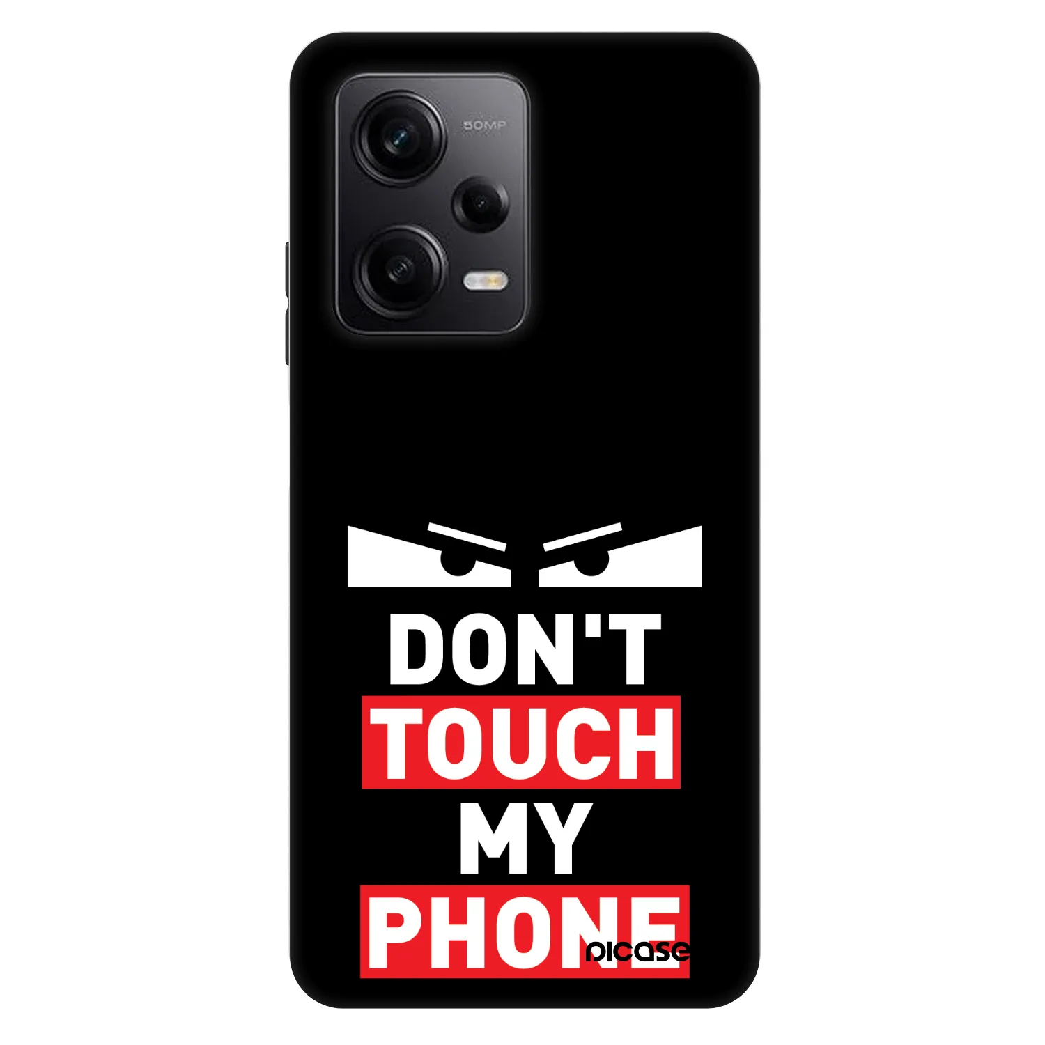 Picasee Fashion Case pentru Xiaomi Redmi Note 12 Pro 5G - Shadow Eye - Transparent