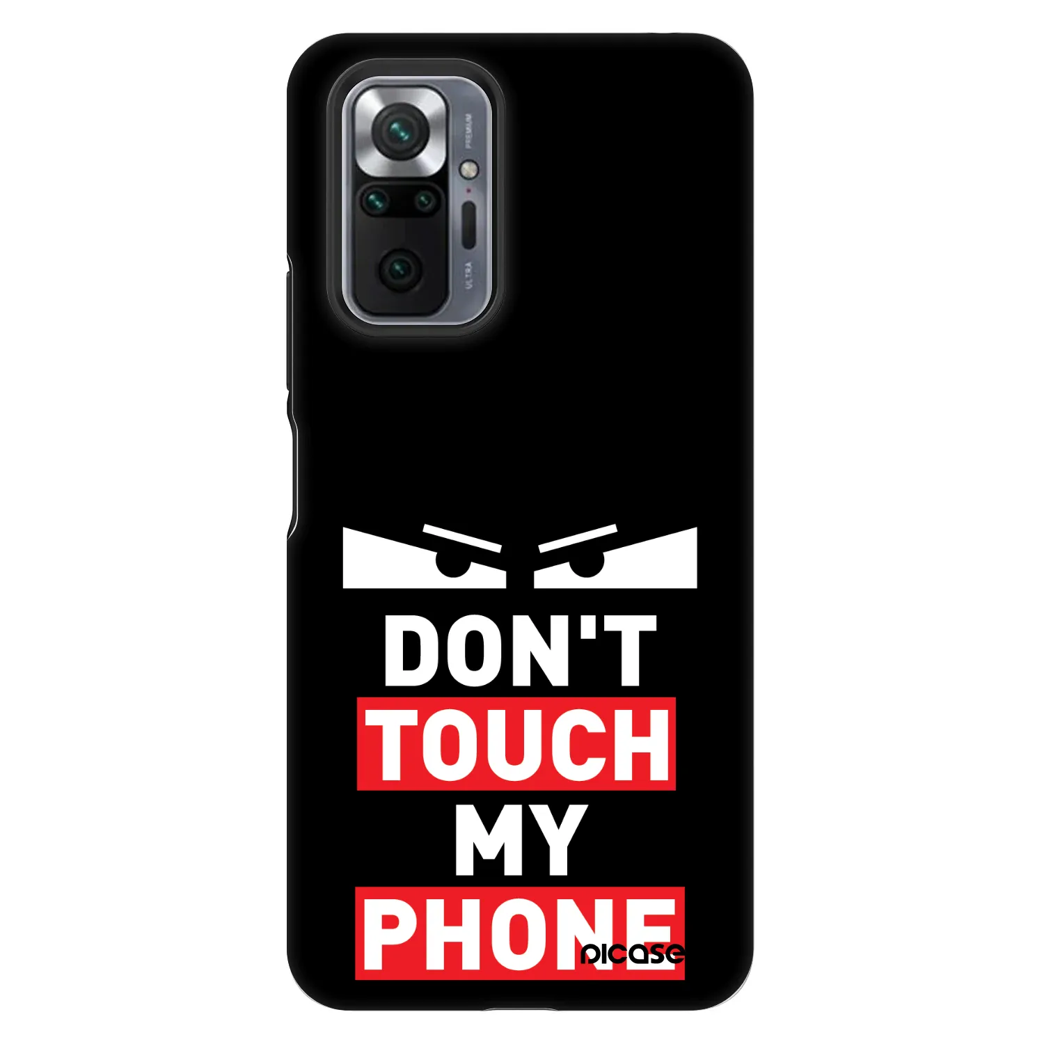 Picasee Fashion Case pentru Xiaomi Redmi Note 10 Pro - Shadow Eye - Transparent