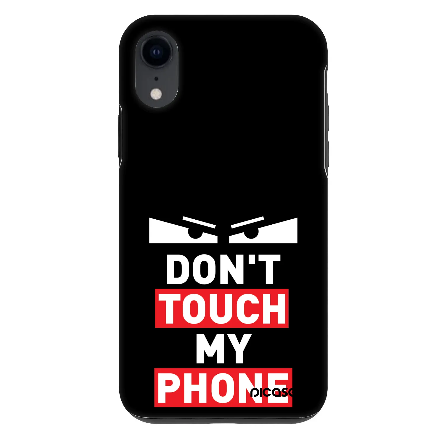 Picasee Fashion Case pentru Apple iPhone XR - Shadow Eye - Transparent