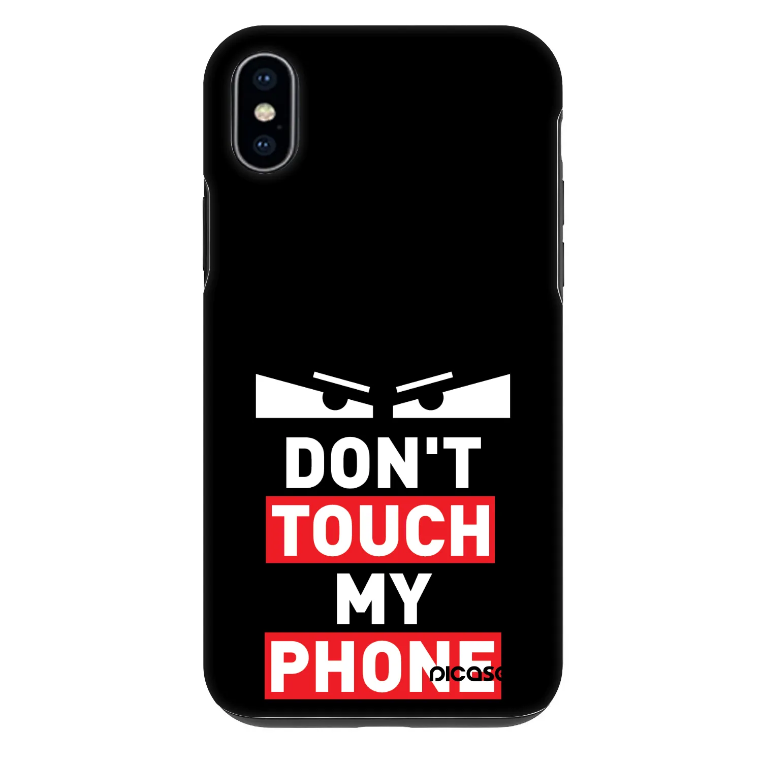 Picasee Fashion Case pentru Apple iPhone XS Max - Shadow Eye - Transparent