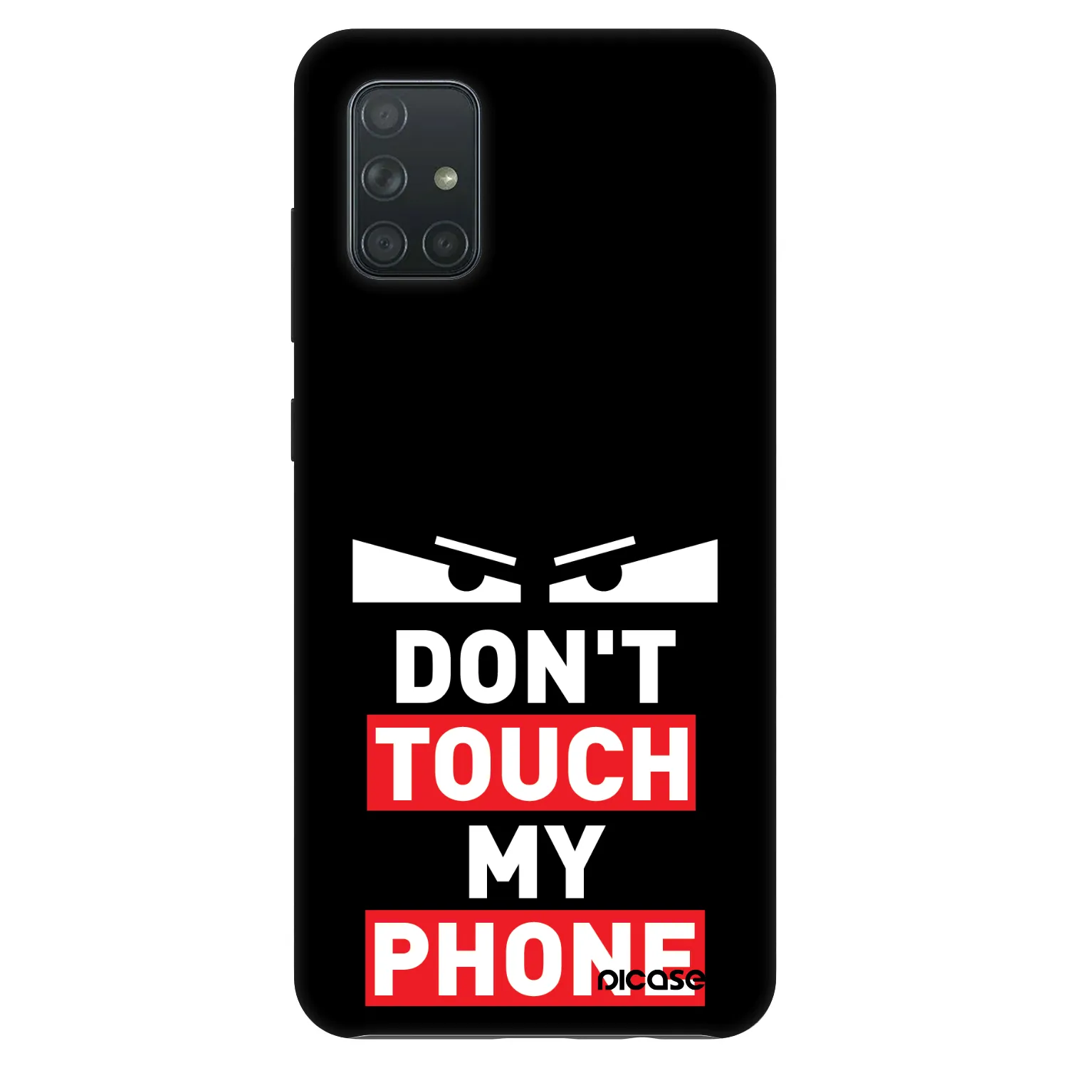 Picasee Fashion Case pentru Samsung Galaxy A71 A715F - Shadow Eye - Transparent
