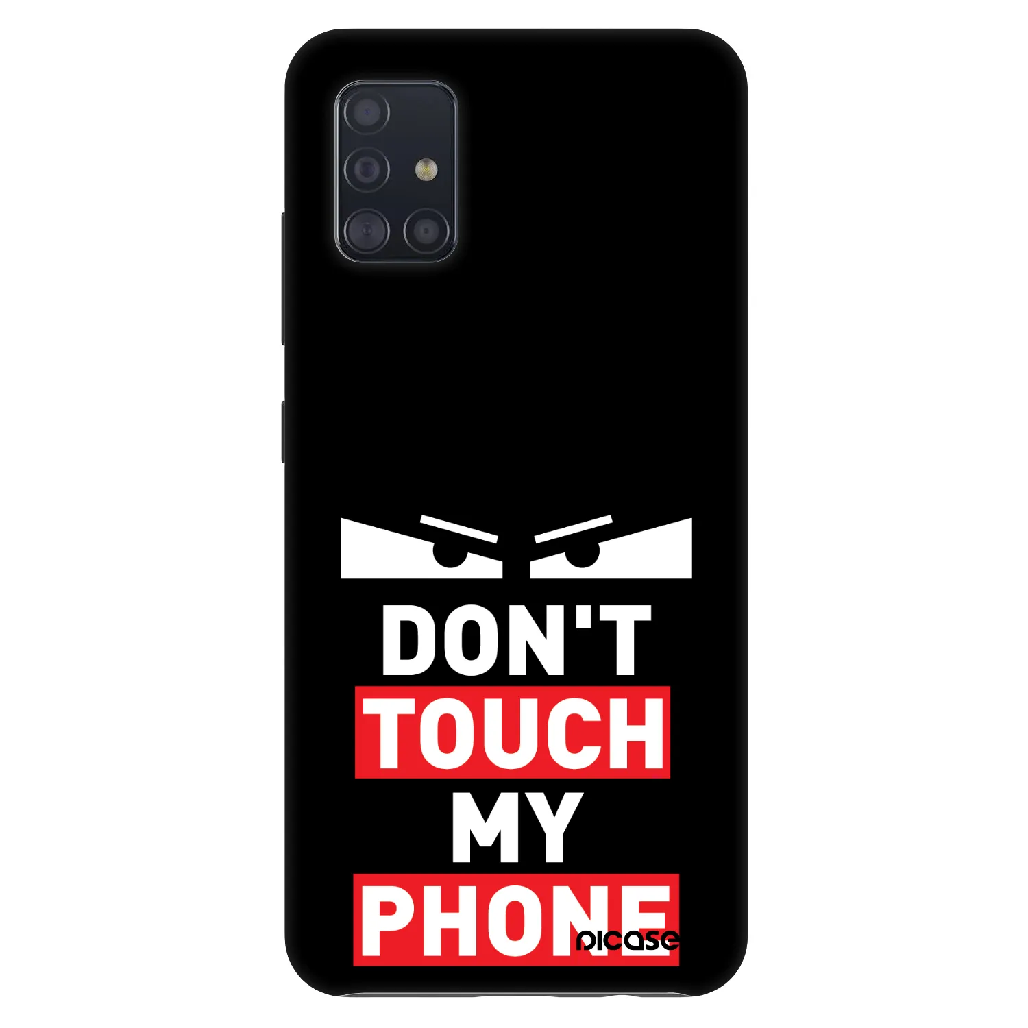 Picasee Fashion Case pentru Samsung Galaxy A51 A515F - Shadow Eye - Transparent