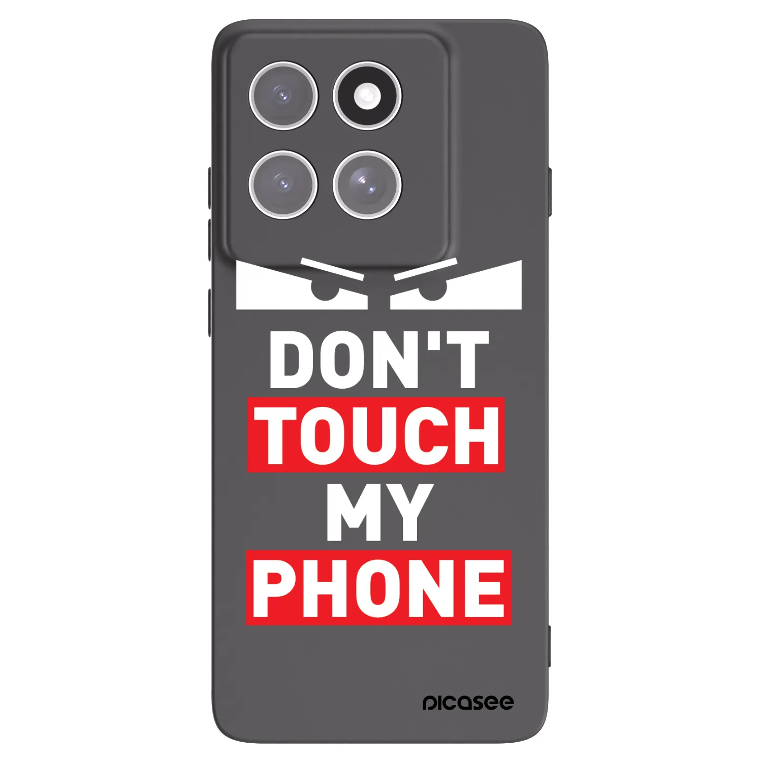 Picasee husă neagră din silicon pentru Motorola Edge 60 Pro - Shadow Eye - Transparent