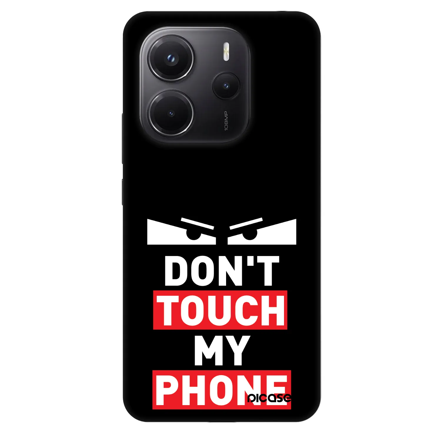 Picasee Fashion Case pentru Xiaomi Redmi Note 14 4G - Shadow Eye - Transparent