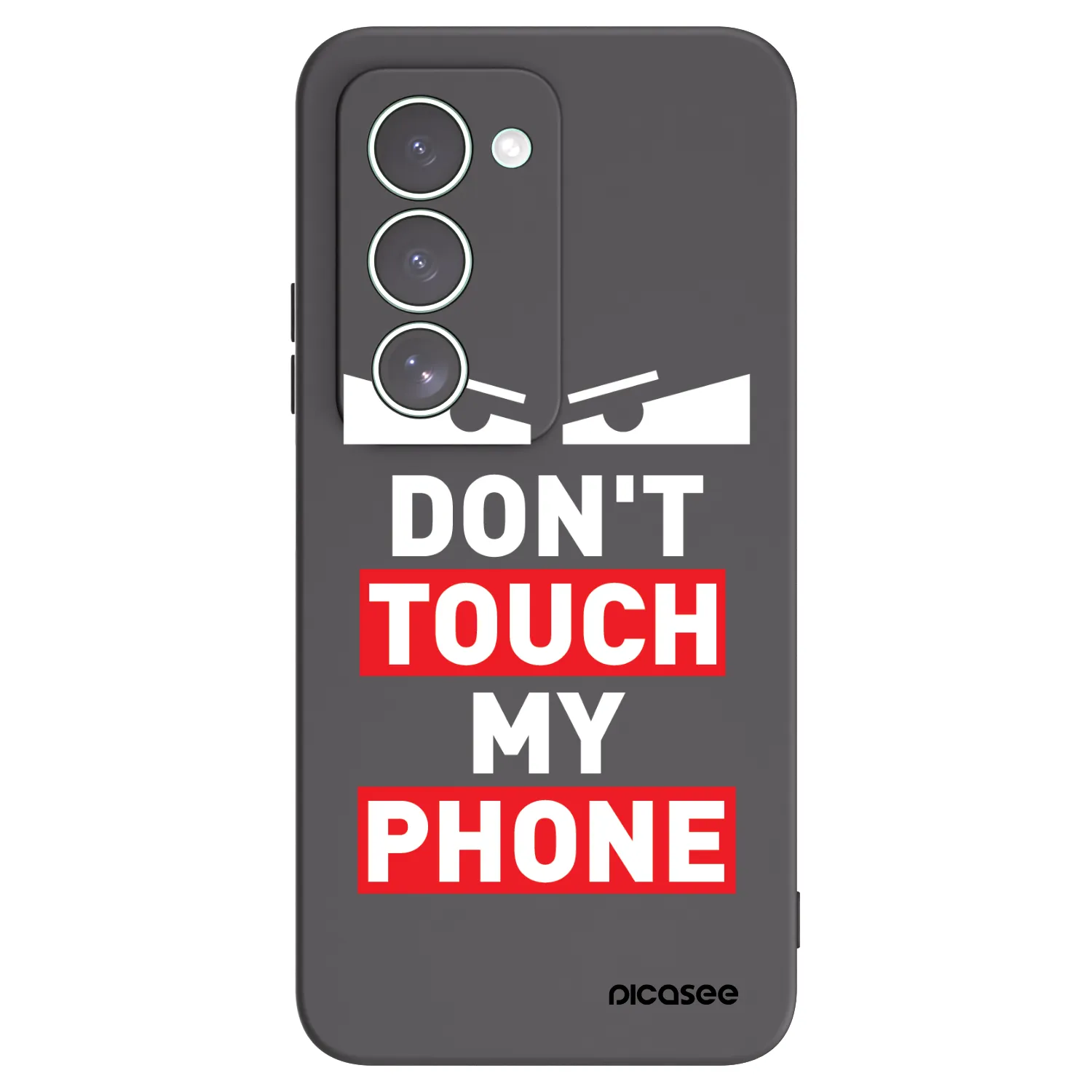 Picasee husă neagră din silicon pentru Xiaomi Redmi 15 5G - Shadow Eye - Transparent