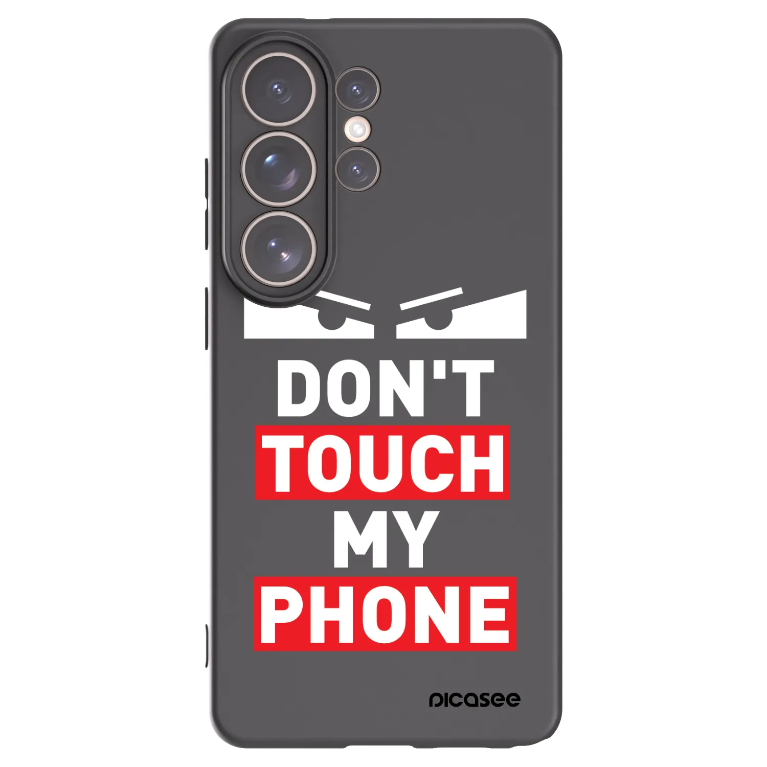 Picasee husă neagră din silicon pentru Samsung Galaxy S26 Ultra - Shadow Eye - Transparent