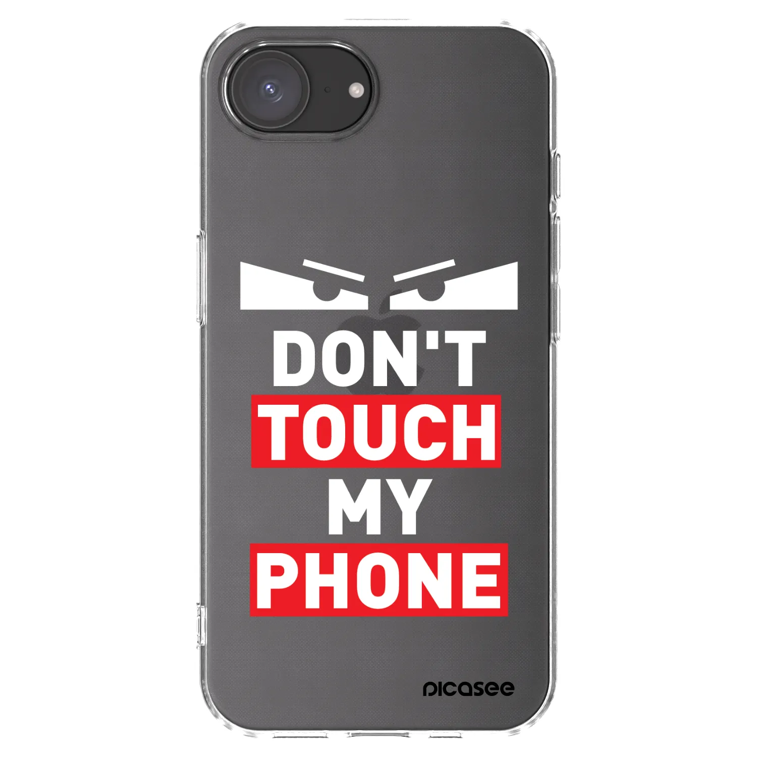 Picasee husă transparentă din silicon pentru Apple iPhone 17e - Shadow Eye - Transparent