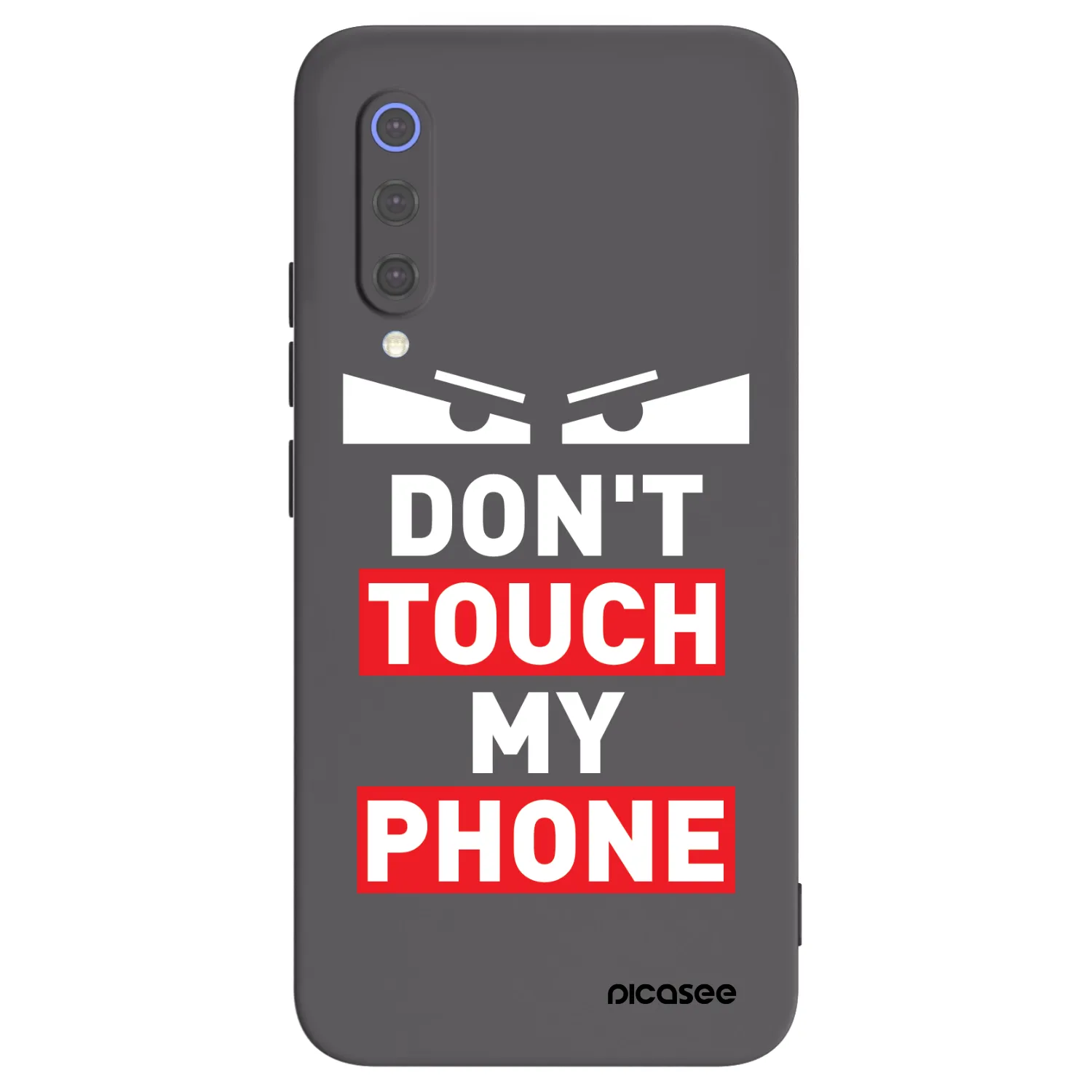 Picasee husă neagră din silicon pentru Xiaomi Mi 9 SE - Shadow Eye - Transparent