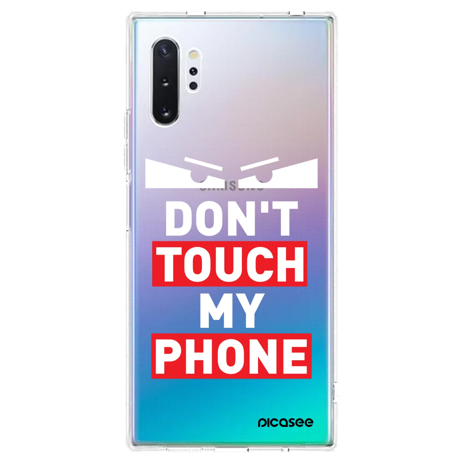 Picasee husă transparentă din silicon pentru Samsung Galaxy Note 10+ N975F - Shadow Eye - Transparent