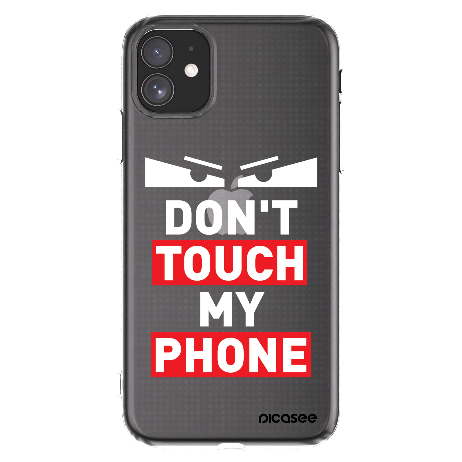 Picasee husă transparentă din silicon pentru Apple iPhone 11 - Shadow Eye - Transparent