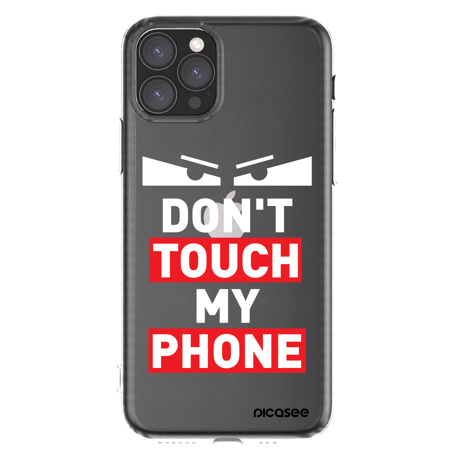 Picasee husă transparentă din silicon pentru Apple iPhone 11 Pro - Shadow Eye - Transparent