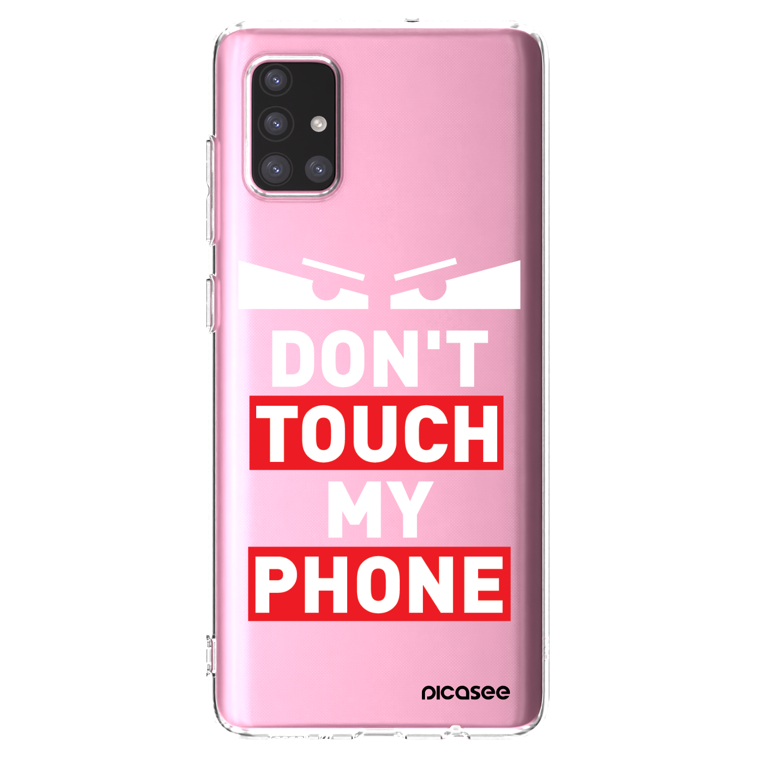 Picasee husă transparentă din silicon pentru Samsung Galaxy A71 A715F - Shadow Eye - Transparent