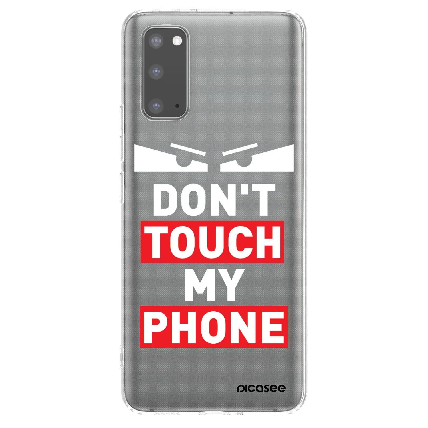 Picasee husă transparentă din silicon pentru Samsung Galaxy S20 G980F - Shadow Eye - Transparent