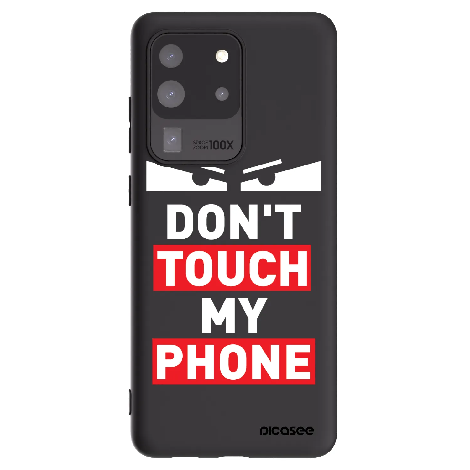 Picasee husă neagră din silicon pentru Samsung Galaxy S20 Ultra 5G G988F - Shadow Eye - Transparent