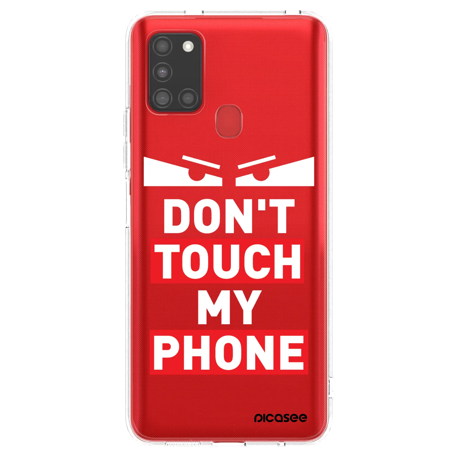 Picasee husă transparentă din silicon pentru Samsung Galaxy A21s - Shadow Eye - Transparent