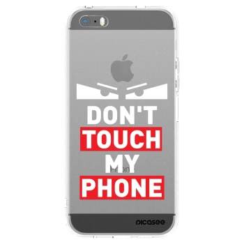 Picasee husă transparentă din silicon pentru Apple iPhone 5/5S/SE - Shadow Eye - Transparent