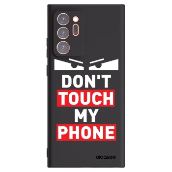 Picasee husă neagră din silicon pentru Samsung Galaxy Note 20 Ultra - Shadow Eye - Transparent