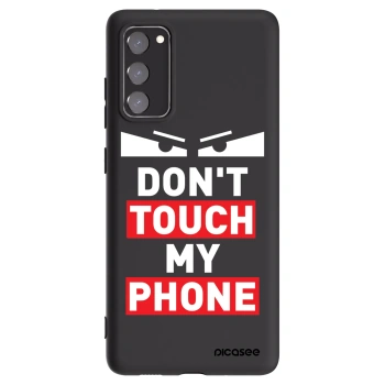 Picasee husă neagră din silicon pentru Samsung Galaxy S20 FE - Shadow Eye - Transparent