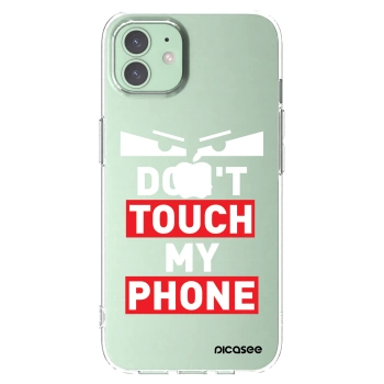 Picasee husă transparentă din silicon pentru Apple iPhone 12 - Shadow Eye - Transparent