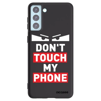 Picasee husă neagră din silicon pentru Samsung Galaxy S21+ 5G G996F - Shadow Eye - Transparent