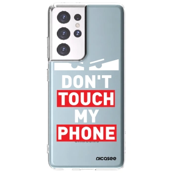 Picasee husă transparentă din silicon pentru Samsung Galaxy S21 Ultra 5G G998B - Shadow Eye - Transparent