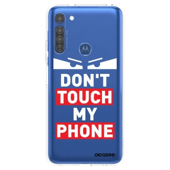 Husă pentru Motorola Moto G8 - Shadow Eye - Transparent