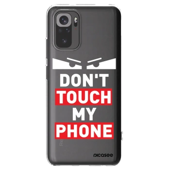 Picasee husă transparentă din silicon pentru Xiaomi Redmi Note 10 - Shadow Eye - Transparent