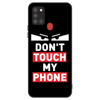 Husă pentru Samsung Galaxy A21s - Shadow Eye - Transparent