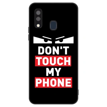 Husă pentru Samsung Galaxy A40 A405F - Shadow Eye - Transparent