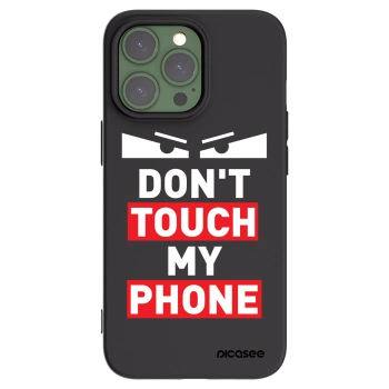 Picasee husă neagră din silicon pentru Apple iPhone 13 Pro - Shadow Eye - Transparent