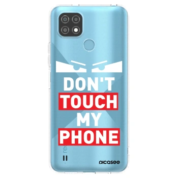 Picasee husă transparentă din silicon pentru Realme C21 - Shadow Eye - Transparent