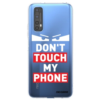 Picasee husă transparentă din silicon pentru Realme 7 - Shadow Eye - Transparent