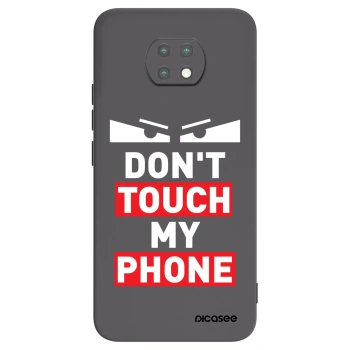 Picasee husă neagră din silicon pentru Xiaomi Redmi Note 9T - Shadow Eye - Transparent