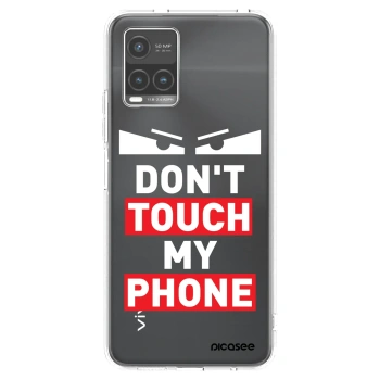 Picasee husă transparentă din silicon pentru Vivo Y33s - Shadow Eye - Transparent